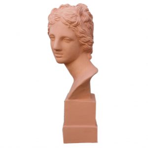 Busto cerámica romano